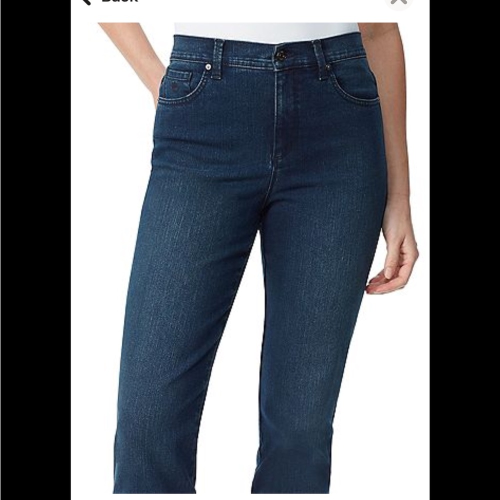 Petite Gloria Vanderbilt Amanda Classic Jeans in Park City blue